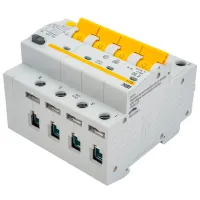 Întrerupătoare diferențiale IEK MAD10-4-050-C-030 50 A/ 400 V photo 3