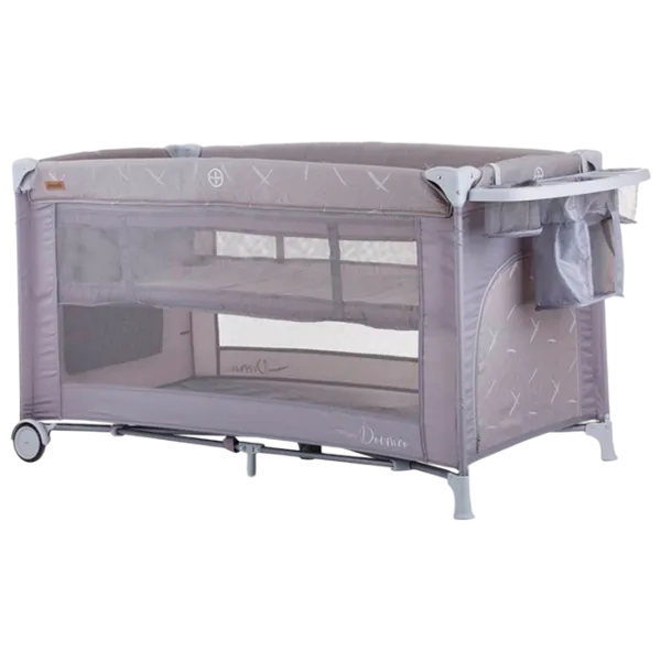 Țarc pentru copii Chipolino Dormeo (KOSIDR0222PL) 0 luni - 3 ani/ Gray photo 2