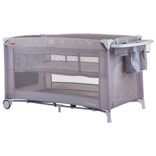 Țarc pentru copii Chipolino Dormeo (KOSIDR0222PL) 0 luni - 3 ani/ Gray photo 2