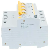 Дифференциальные автоматы IEK MAD10-4-040-C-030 40 A/ 400 В photo 3