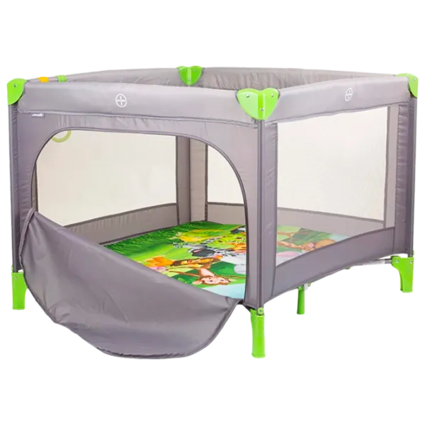 Țarc pentru copii Chipolino Pop up (KOIPOP231JG) 6 luni - 3 ani / Jungle photo 3