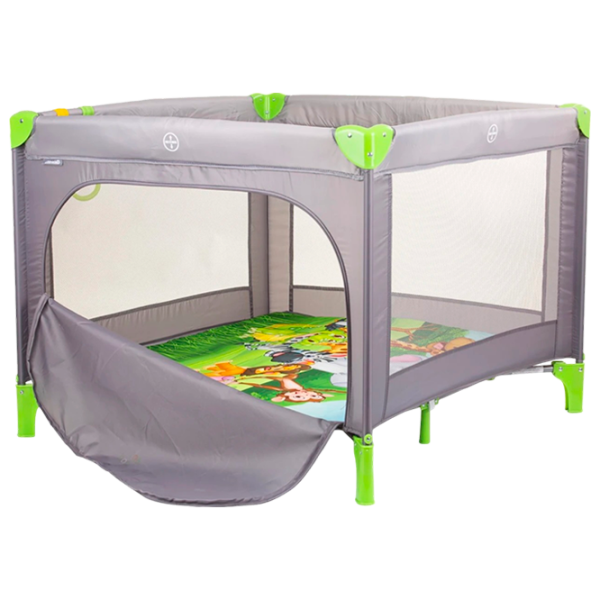 Țarc pentru copii Chipolino Pop up (KOIPOP231JG) 6 luni - 3 ani / Jungle photo 3