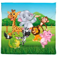 Țarc pentru copii Chipolino Pop up (KOIPOP231JG) 6 luni - 3 ani / Jungle photo 4