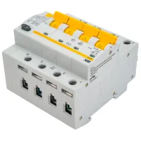 Дифференциальные автоматы IEK MAD12-2-025-B-030 32 A/ 220 В - 400 В photo 3