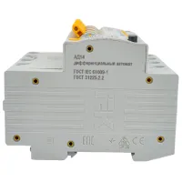 Дифференциальные автоматы IEK MAD12-2-025-B-030 32 A/ 220 В - 400 В photo 4