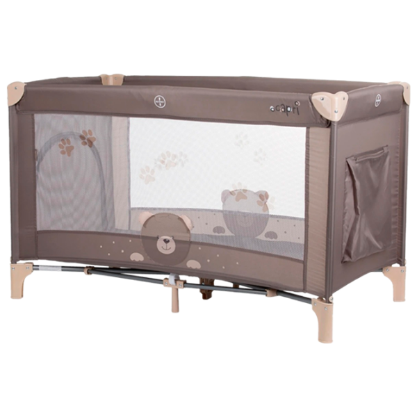 Țarc pentru copii Chipolino Capri (KOSIK2402BE) 0 luni - 3 ani/ Beige photo 2