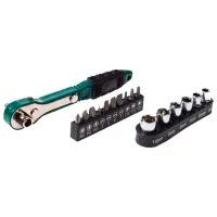 Set chei și biți Rexant 12-6070 Cantitatea în set: 17 buc.