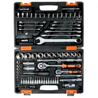 Трещотка с насадками Vihri R73676 Количество в наборе: 82 шт.