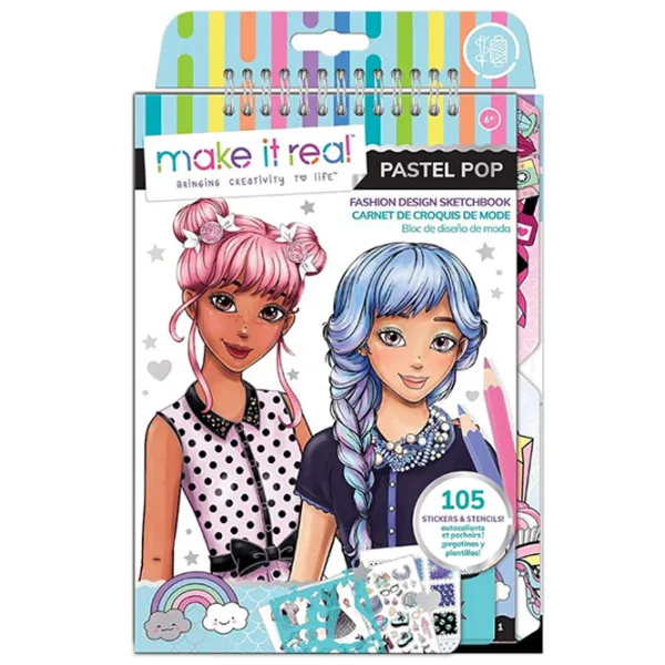 Ролевые игры Make It Real Sketchbook Pastel Pop 6+ photo 1