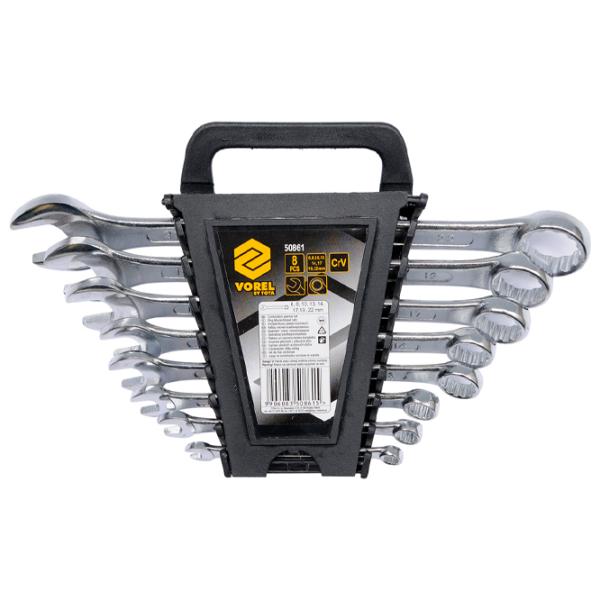 Комбинированный набор ключей Vorel VOR50861 Количество в наборе: 8 шт. photo 1