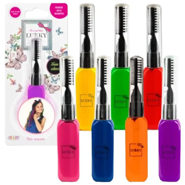 Joc de rol Lukky Set for girls Hair Mascara 6+/ set de frumusete photo 2 Joc de rol Lukky Set for girls Hair Mascara 6+/ set de frumusete photo 2