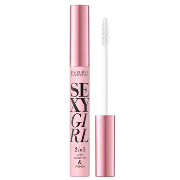 Тушь для ресниц Eveline Cosmetics Serum-primer 10 мл/ Black photo 2