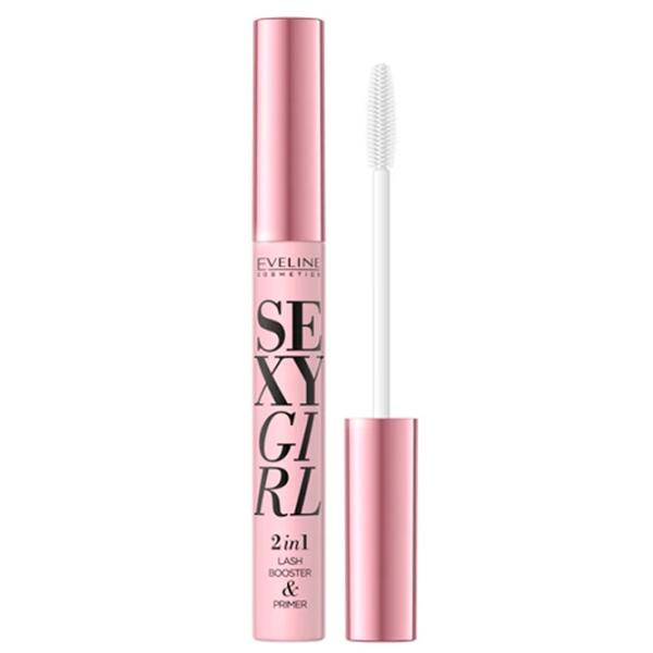 Тушь для ресниц Eveline Cosmetics Serum-primer 10 мл/ Black photo 2