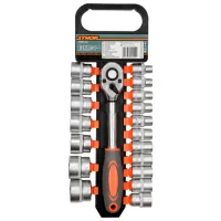 Набор головок торцевых Sthor STH58634 Количество в наборе: 19 шт.