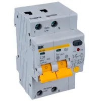 Дифференциальные автоматы IEK MAD12-2-032-C-030 32 A/ 220 В - 230 В photo 3