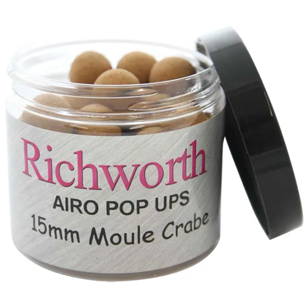 Boilies Richworth AIRO POP UPS Crab/ 15 mm photo 1