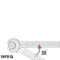 Комбинированный набор ключей Yato YT0362 Количество в наборе: 12 шт. photo 3