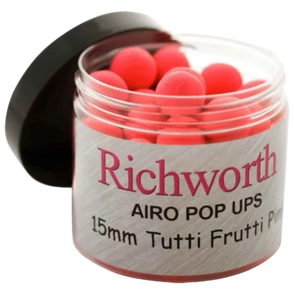 Boilies Richworth AIRO POP UPS Tutti Frutti/ 15 mm photo 1