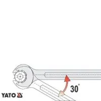 Комбинированный набор ключей Yato YT0363 Количество в наборе: 17 шт. photo 3