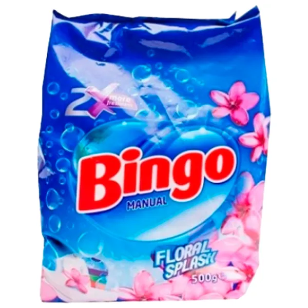 Гель для стирки Bingo Floral Splash 0.5 кг  Количество стирок: 20 photo 1 Гель для стирки Bingo Floral Splash 0.5 кг  Количество стирок: 20 photo 1