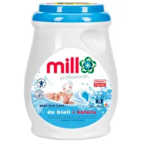 Detergent Mill Baby White & Color  Număr spălări: 