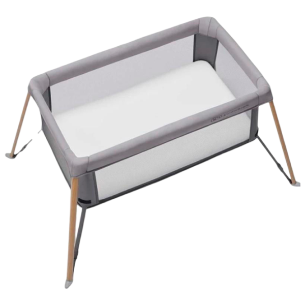 Манеж KinderKraft Movi (KCMOVI00WOD0000) 0 месяцев - 3 года/ Gray photo 4 Манеж KinderKraft Movi (KCMOVI00WOD0000) 0 месяцев - 3 года/ Gray photo 4