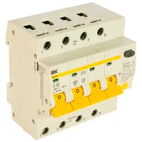 Întrerupătoare diferențiale IEK MAD10-4-032-C-030 32 A/ 400 V