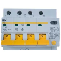 Întrerupătoare diferențiale IEK MAD10-4-032-C-030 32 A/ 400 V photo 4
