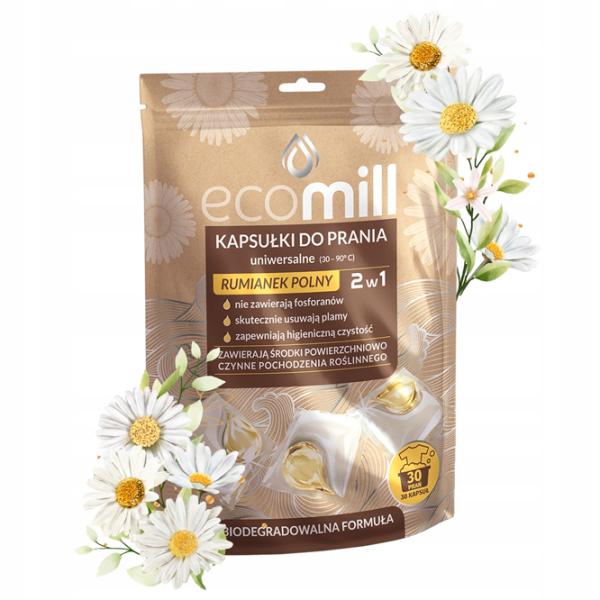 Detergent Ecomill 2in1 Chamomile  Număr spălări: 30 photo 2 Detergent Ecomill 2in1 Chamomile  Număr spălări: 30 photo 2