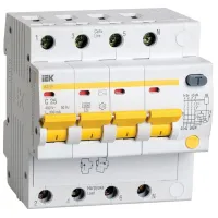 Întrerupătoare diferențiale IEK MAD10-4-025-C-300 25 A/ 220 V - 400 V