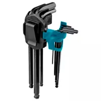 Set de chei hexagonale Makita B-65894 Cantitatea în set: 9 buc. photo 2