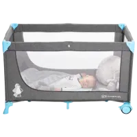 Țarc pentru copii KinderKraft Joy (KKLJOYBLU00000) 0 luni - 3 ani / Gray photo 3
