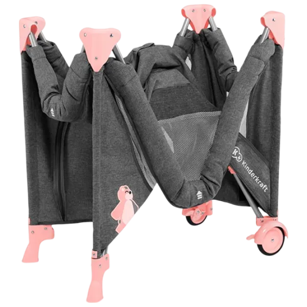 Манеж KinderKraft Joy (KKLJOYPNK00000) 0 месяцев - 3 года/ Pink photo 4 Манеж KinderKraft Joy (KKLJOYPNK00000) 0 месяцев - 3 года/ Pink photo 4