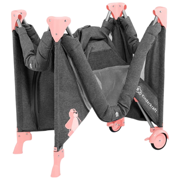 Манеж KinderKraft Joy (KKLJOYPNK00000) 0 месяцев - 3 года/ Pink photo 4 Манеж KinderKraft Joy (KKLJOYPNK00000) 0 месяцев - 3 года/ Pink photo 4