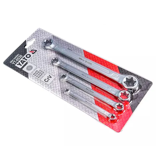 Set chei Torx Yato YT0530 Cantitatea în set: 4 buc. photo 2 Set chei Torx Yato YT0530 Cantitatea în set: 4 buc. photo 2