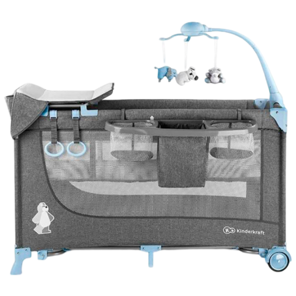 Манеж KinderKraft Joy (KKLJOYBLU000AC) 0 месяцев - 3 года/ Blue photo 1 Манеж KinderKraft Joy (KKLJOYBLU000AC) 0 месяцев - 3 года/ Blue photo 1
