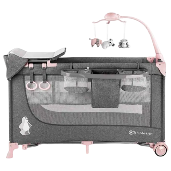 Țarc pentru copii KinderKraft Joy (KKLJOYPNK000AC) 0 luni - 3 ani/ Pink photo 1 Țarc pentru copii KinderKraft Joy (KKLJOYPNK000AC) 0 luni - 3 ani/ Pink photo 1