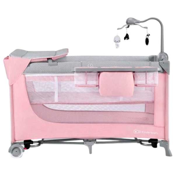 Манеж KinderKraft Leody (KCLEOD00PNK00AC) 0 месяцев - 3 года/ Pink photo 1 Манеж KinderKraft Leody (KCLEOD00PNK00AC) 0 месяцев - 3 года/ Pink photo 1