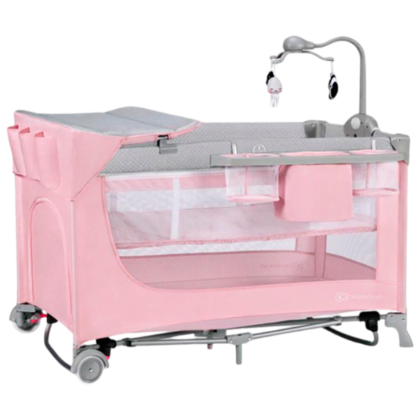 Манеж KinderKraft Leody (KCLEOD00PNK00AC) 0 месяцев - 3 года/ Pink photo 2 Манеж KinderKraft Leody (KCLEOD00PNK00AC) 0 месяцев - 3 года/ Pink photo 2