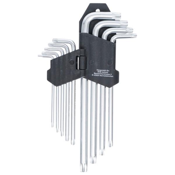 Набор ключей Torx тип "L" BGS 816 Количество в наборе: 9 шт. photo 3