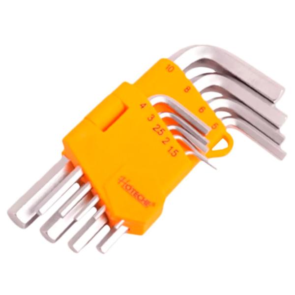 Set de chei hexagonale Hoteche 260109 Cantitatea în set: 9 buc. photo 1 Set de chei hexagonale Hoteche 260109 Cantitatea în set: 9 buc. photo 1