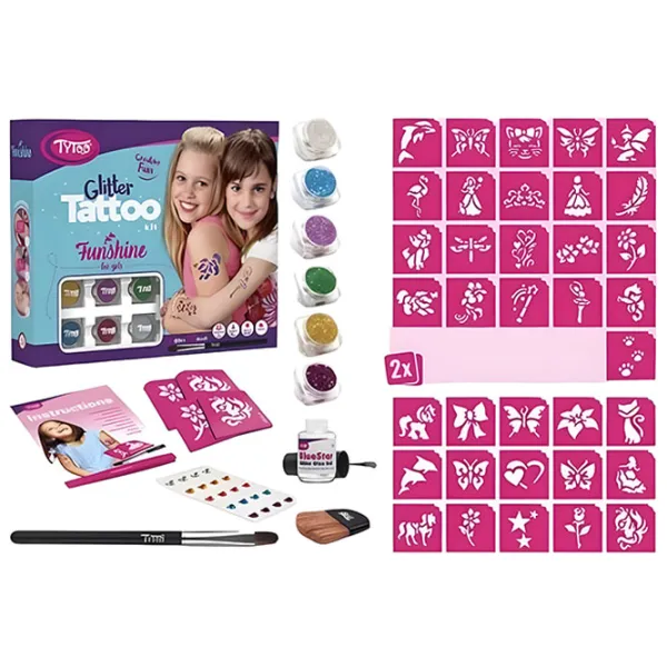 Ролевые игры Tytoo Glitter tattoo kit 6+/ set de frumusete photo 3 Ролевые игры Tytoo Glitter tattoo kit 6+/ set de frumusete photo 3