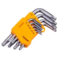 Set chei Torx Hoteche 260708 Cantitatea în set: 9 buc.