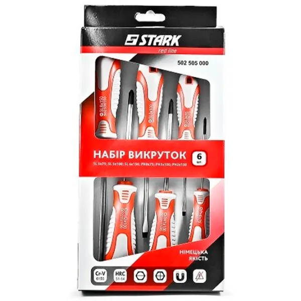 Набор отвёрток Stark 502505000 Количество в наборе: 6 photo 5 Набор отвёрток Stark 502505000 Количество в наборе: 6 photo 5