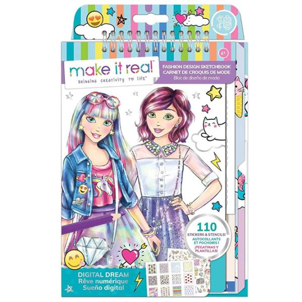 Ролевые игры Make It Real Sketchbook Digital Dream 6+/ дневник photo 1