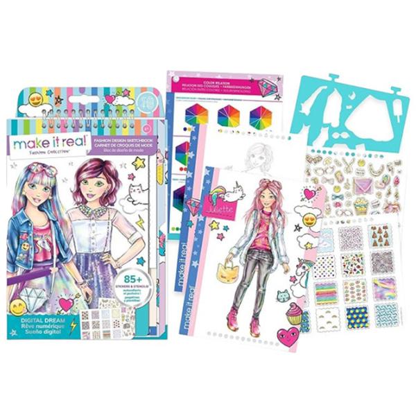 Ролевые игры Make It Real Sketchbook Digital Dream 6+/ дневник photo 3