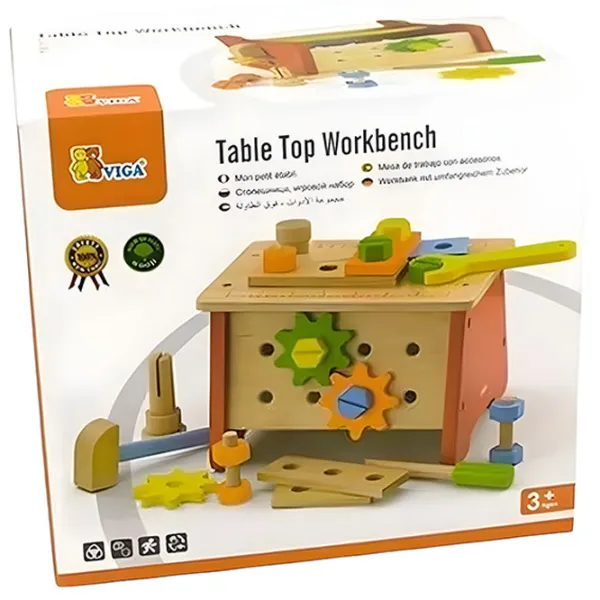 Ролевые игры VIGA Work table with tools 6+/ Набор инструментов photo 3