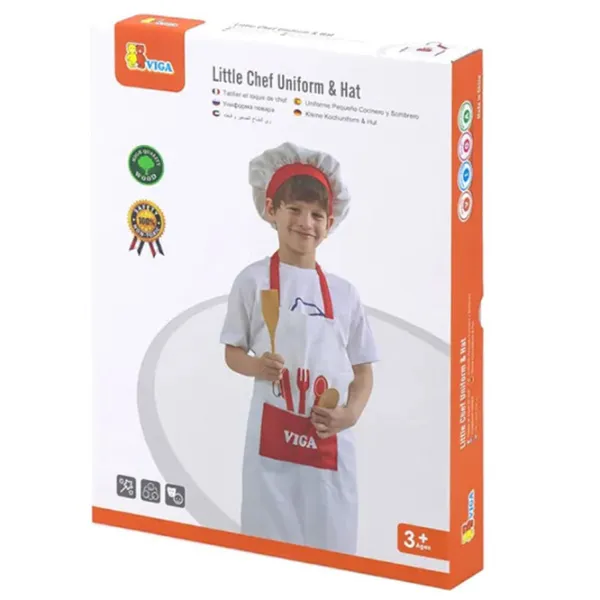 Joc de rol VIGA chef uniform 3+/ Bucătărie photo 2 Joc de rol VIGA chef uniform 3+/ Bucătărie photo 2