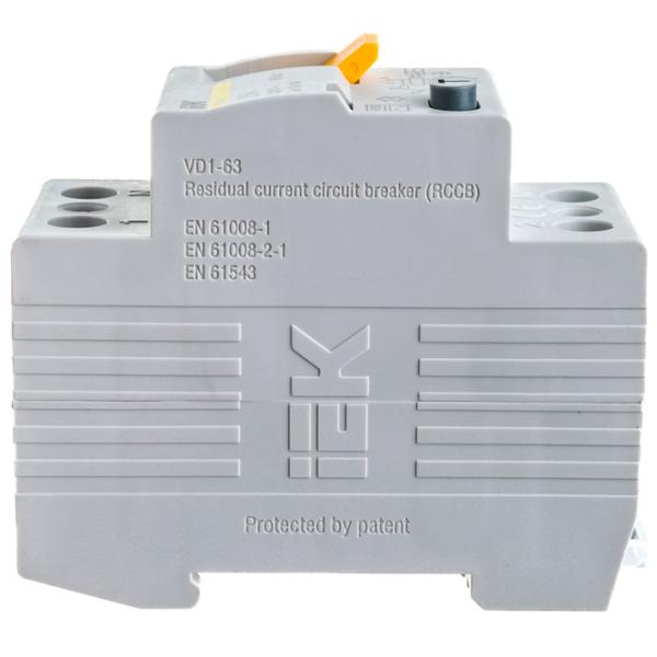 Дифференциальные автоматы IEK MDV10-2-025-010 6 A/ 230 В photo 4