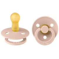 Соска круглая Bibs Colour 120289 Унисекс/ 6 месяцев -/ Латекс/ Бежевый